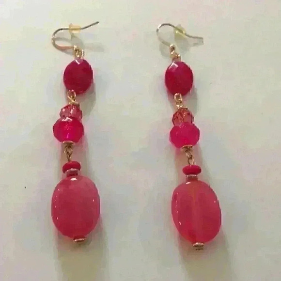 Style & Co new Beaded Linear Drop Earrings - Picture 7 of 8